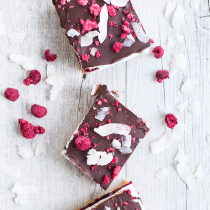 Berry and Rose Wagon Wheel Slice