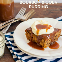 Sticky Date Bourbon and Cola Pudding