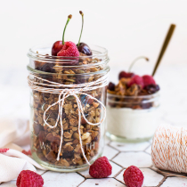 Gingerbread Spiced Fig Granola