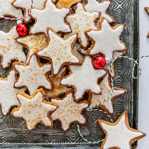 Spiced Stars and Snowflake Cookies